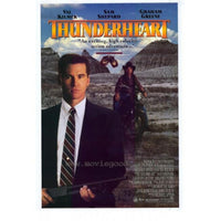 Thunderheart Movie Poster Print in 27x40 size, featuring captivating film imagery.