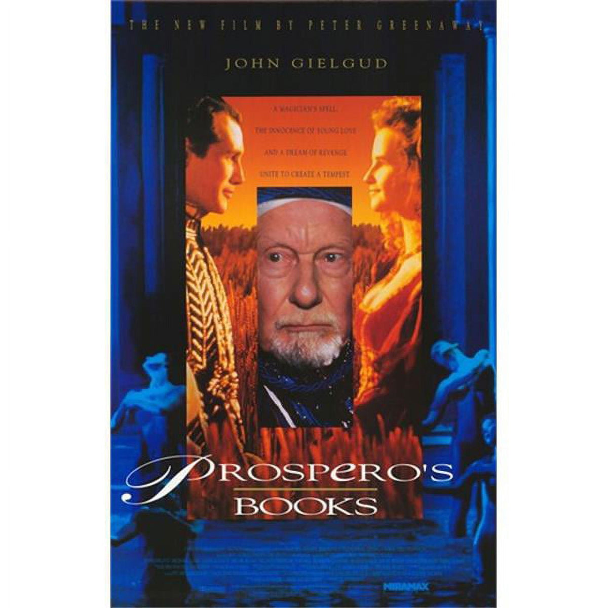Prospero's Books movie poster in 11x17 size