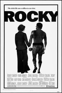 Rocky Movie Masterprint Poster featuring Talia Shire and Sylvester Stallone (11x17)