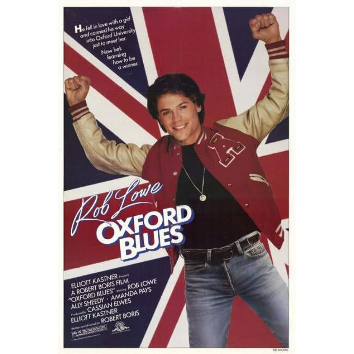 Oxford Blues Movie Poster Print 27x40 - classic film decor