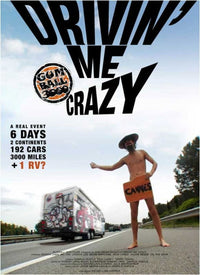 Gumball 3000 Drivin' Me Crazy Movie Poster 11x17