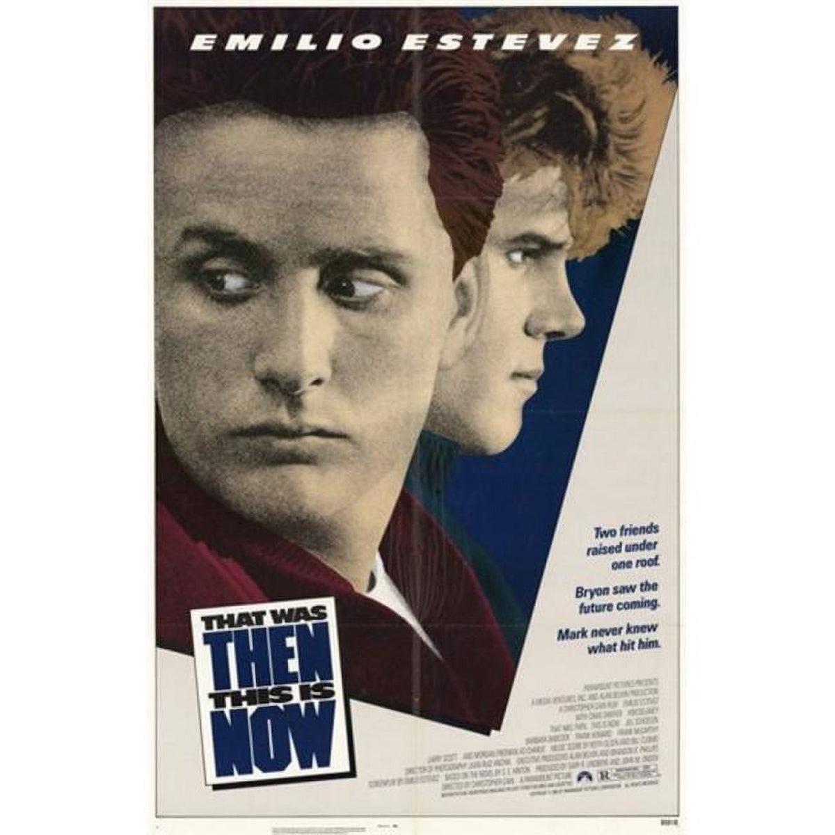 That Was Then This Is Now movie poster in 11x17 size.