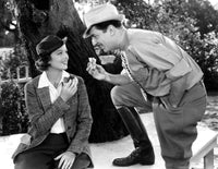 Libeled Lady photo print featuring Myrna Loy and William Powell from the 1936 classic film.