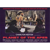 Planet of the Apes Movie Poster - 17x11 Print featuring iconic sci-fi imagery.