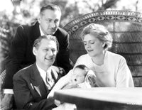 John Barrymore Family Photo Print showcasing cinematic history.