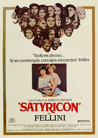Fellini Satyricon Movie Poster 11x17 Print