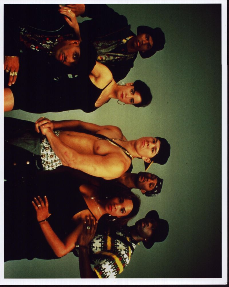 Marky Mark and The Funky Bunch group photo print
