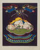 Historic Ephrata Pennsylvania Poster Print by Katherine Milhous