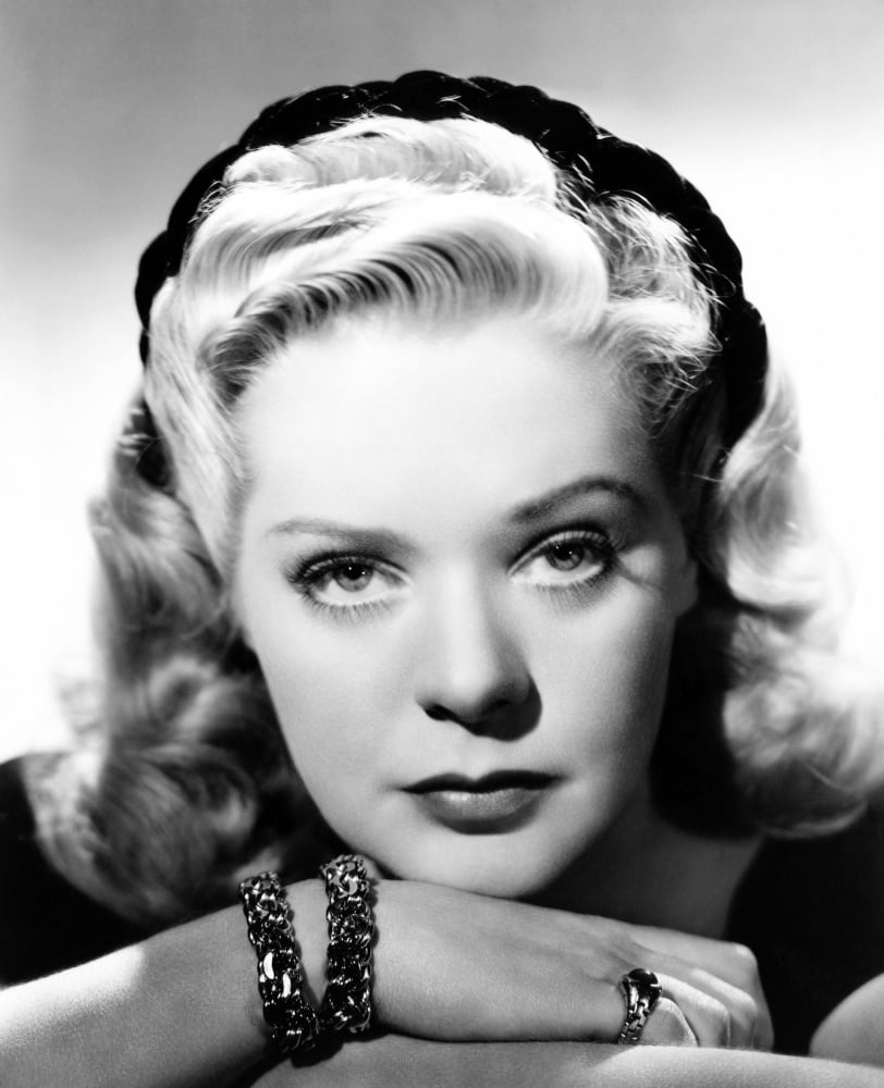 Alice Faye vintage photo print from the early 1940s, available in multiple sizes.