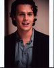 Jonathan Groff photo print in gray shirt and blazer