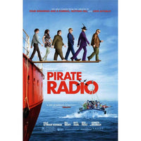 Pirate Radio Movie Poster - 11x17 print showcasing the film's vibrant design.