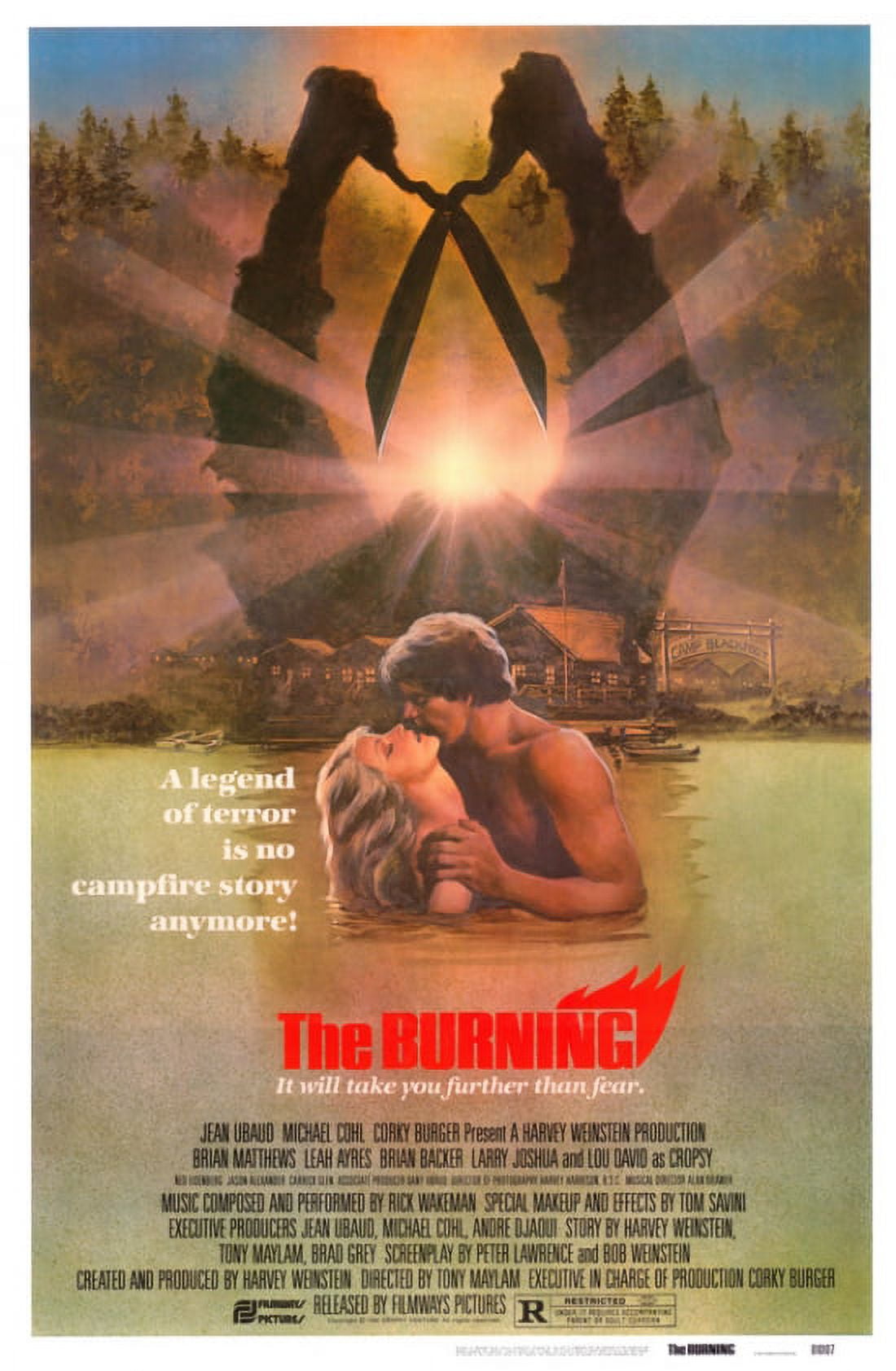 The Burning movie poster print 27x40 size