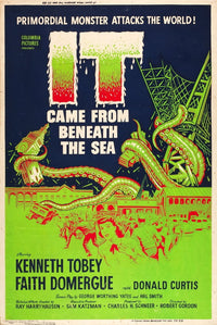It Came From Beneath The Sea 1955 movie poster print