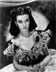 Vivien Leigh as Scarlett O'Hara photo print in vintage style.