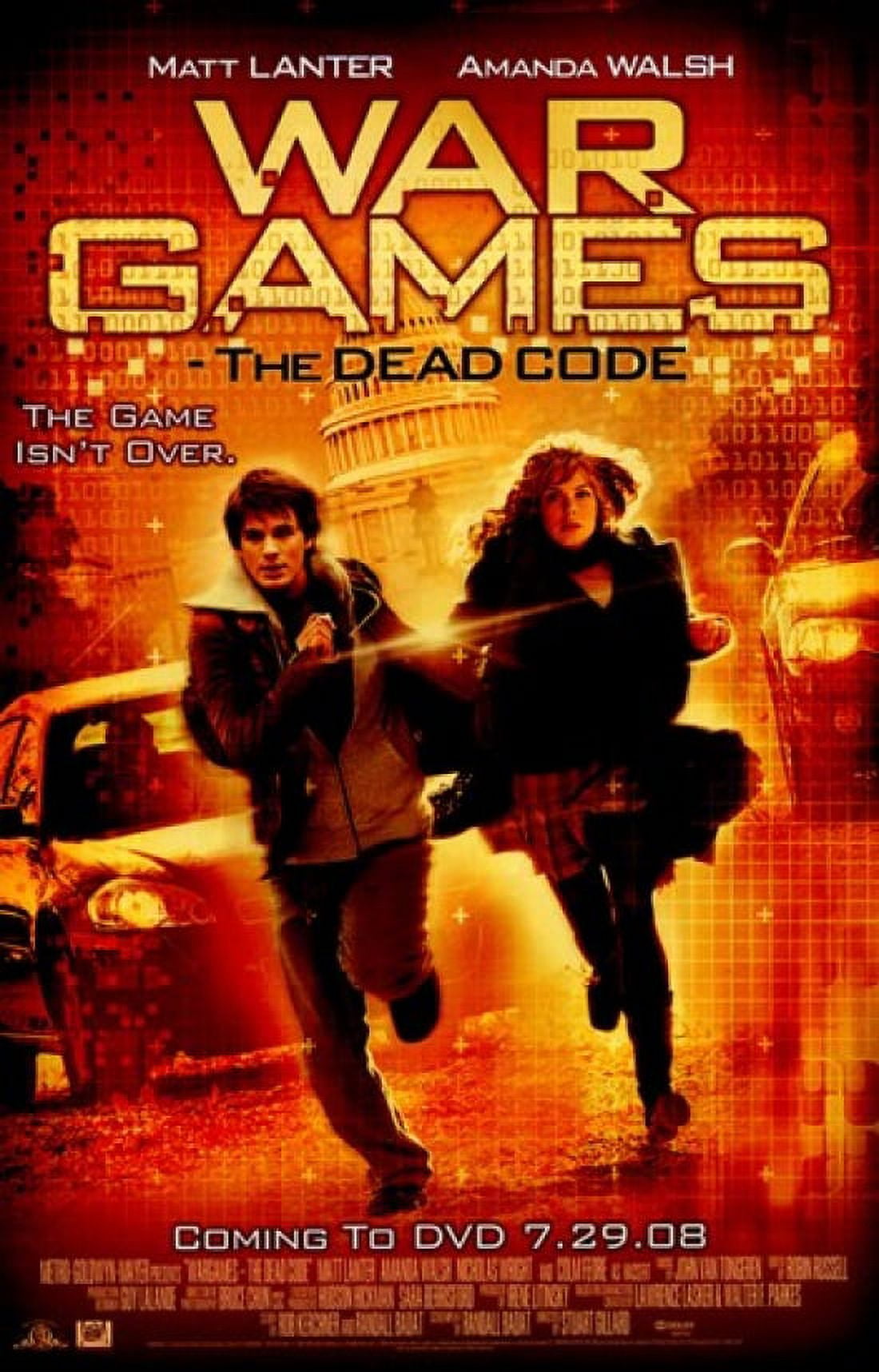 War Games Movie Poster 11x17 print featuring iconic movie imagery.