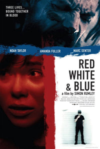 Red White & Blue Movie Poster - 11x17 print
