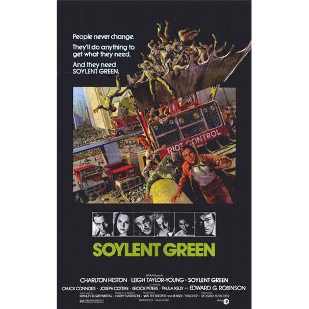 Soylent Green Movie Poster 11x17 Print