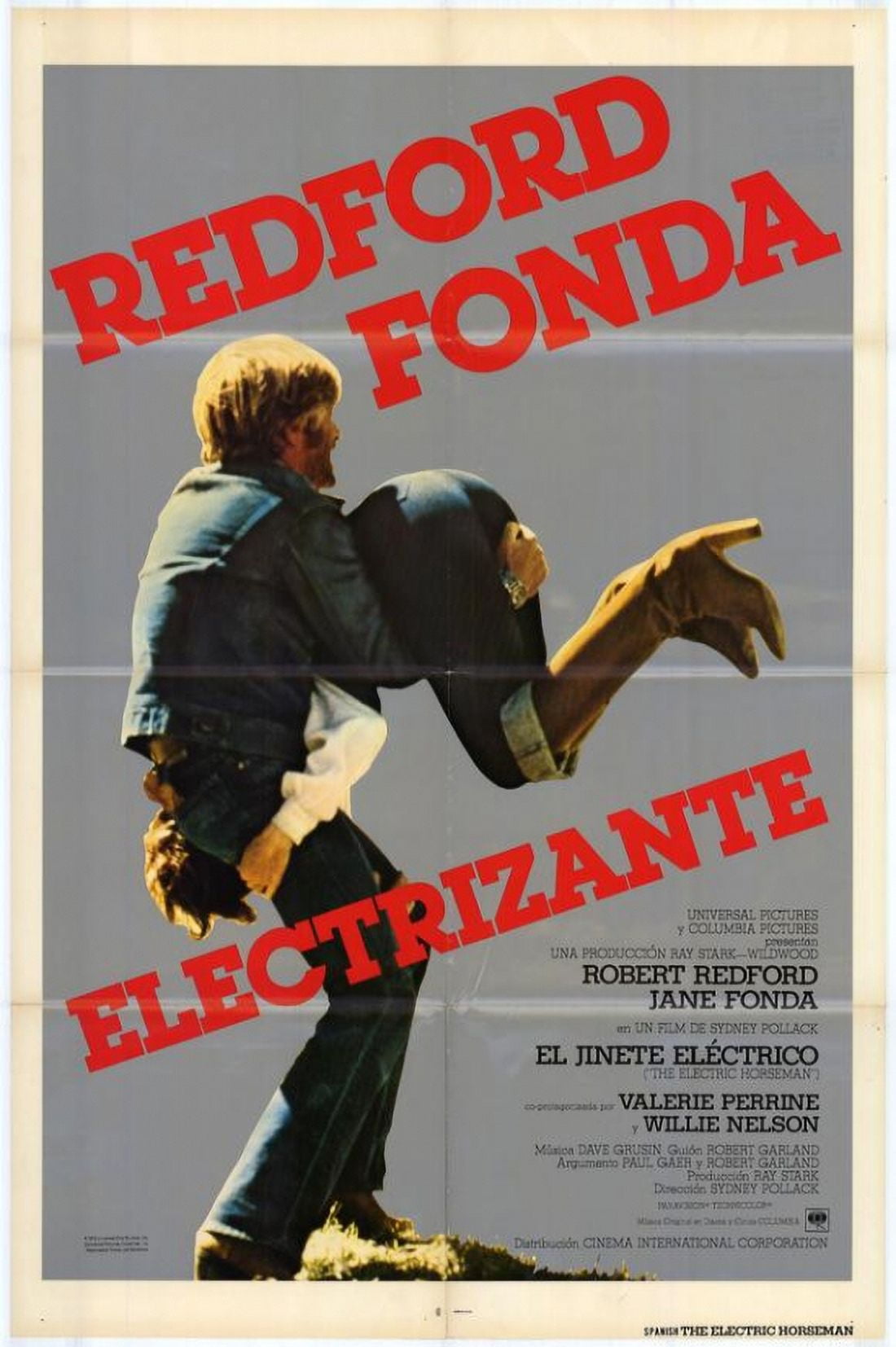 The Electric Horseman Movie Poster - 11x17 print featuring classic film imagery.