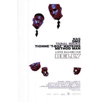 Belly movie poster 11x17 print, featuring iconic imagery from the film.