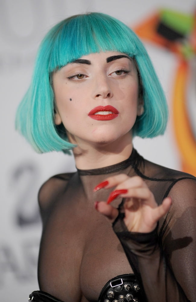 Lady Gaga at the 2011 CFDA Fashion Awards Photo Print by Kristin Callahan