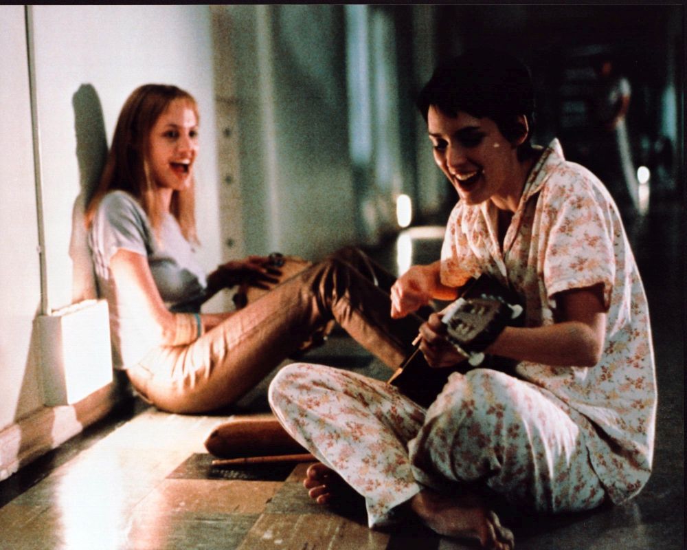 Angelina Jolie and Winona Ryder in Girl, Interrupted photo print