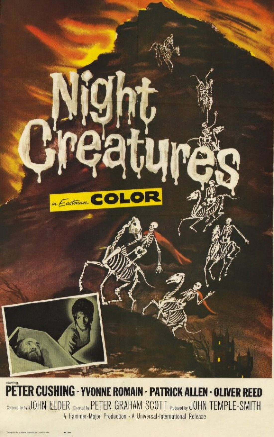 Night Creatures Movie Poster 11x17 Print