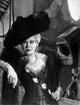 Mae West Photo Print in Black Dress and Hat