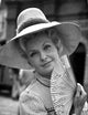 Classic photo print of actress Joanne Woodward in vintage style.