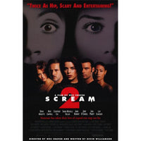 Scream 2 Movie Poster Print in 27x40 size - horror movie decor