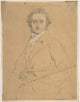 Nicolo Paganini Art Print by Jean Auguste Dominique Ingres, 8x10 inches