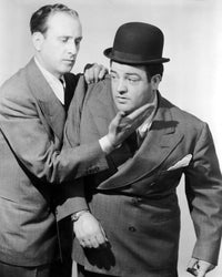 Bud Abbott and Lou Costello 1930s photo print