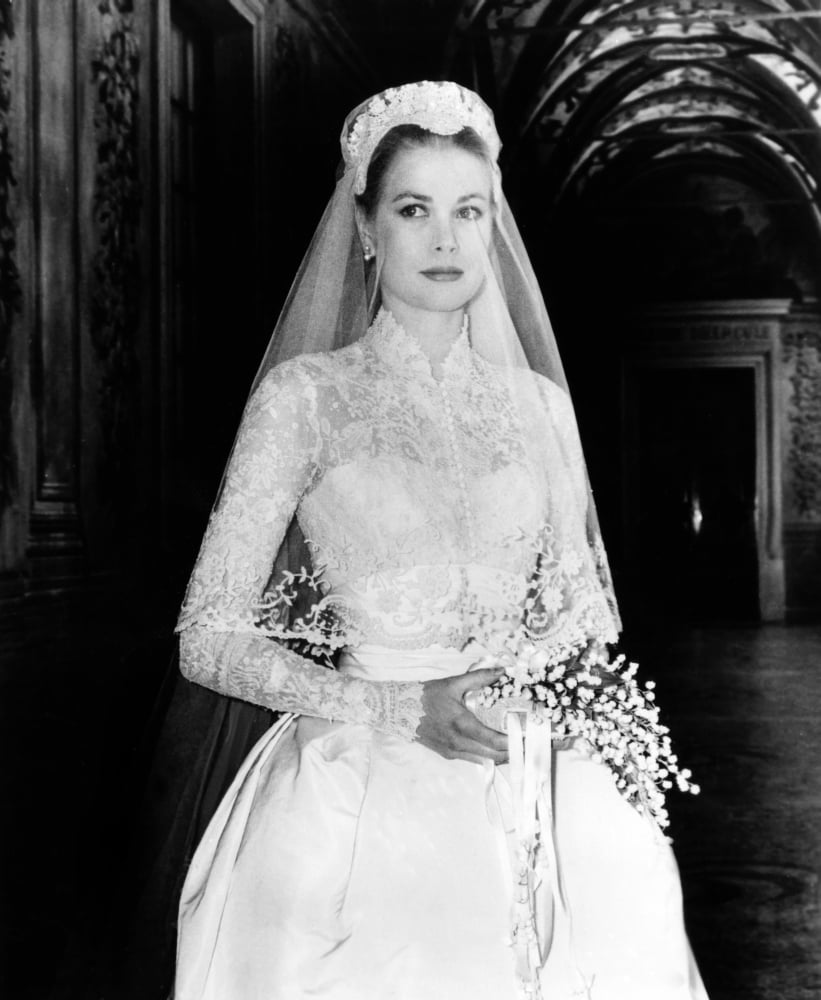 The Wedding in Monaco 1956 photo print featuring Grace Kelly.