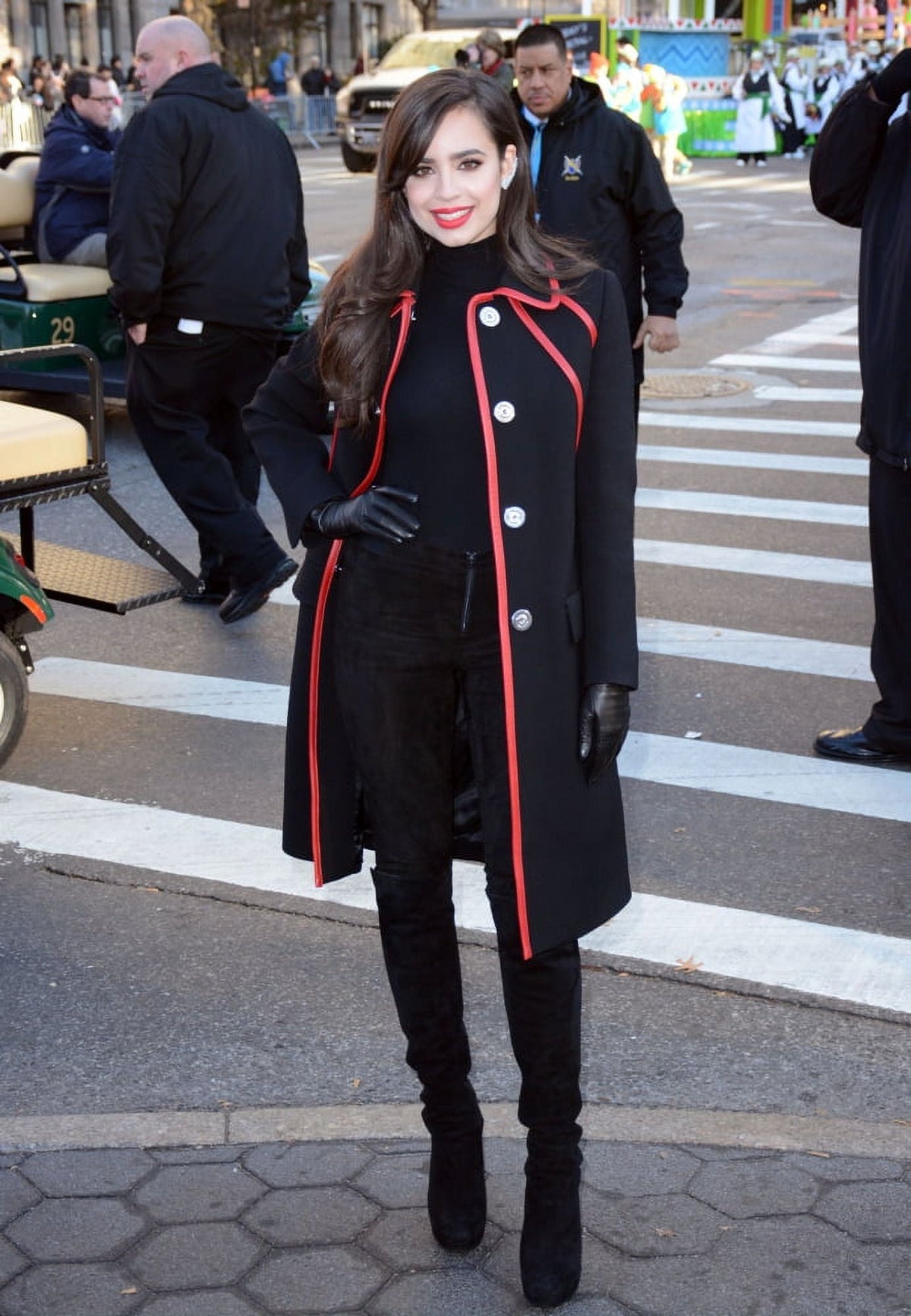 Sofia Carson at Macy's Thanksgiving Day Parade 2015 photo print by Derek Storm