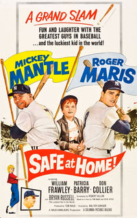 Safe At Home Movie Masterprint Poster featuring Mickey Mantle and Roger Maris