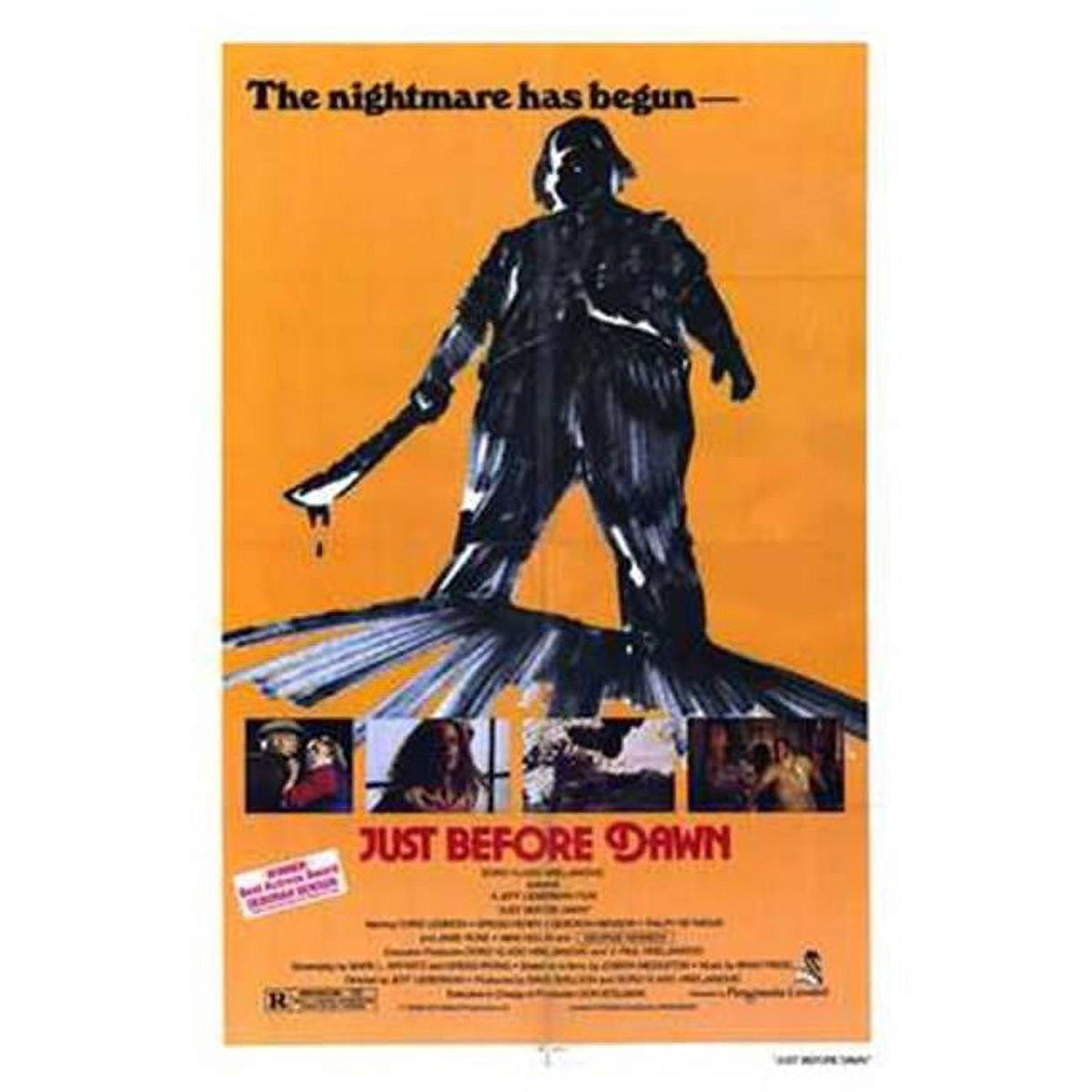 Just Before Dawn Movie Poster - 11x17 Print