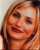 Cameron Diaz close-up photo print in various sizes.