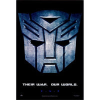 Transformers Style B movie poster in 11x17 size showcasing iconic characters.