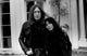 John Lennon and Yoko Ono iconic photo print showcasing their artistic bond.