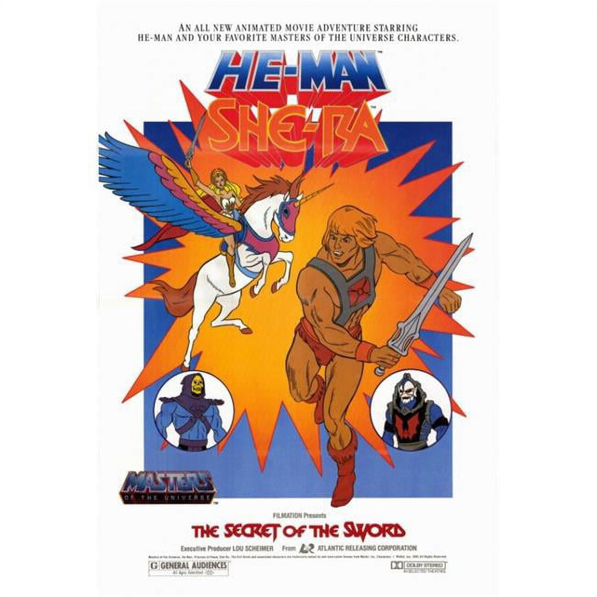 The Secret of the Sword Movie Poster Print 27x40