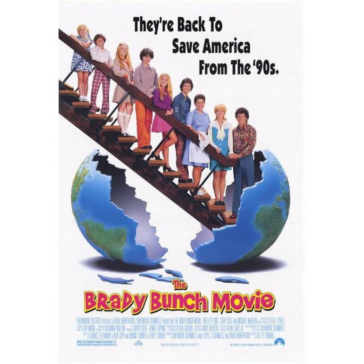 The Brady Bunch Movie Poster Print 27x40