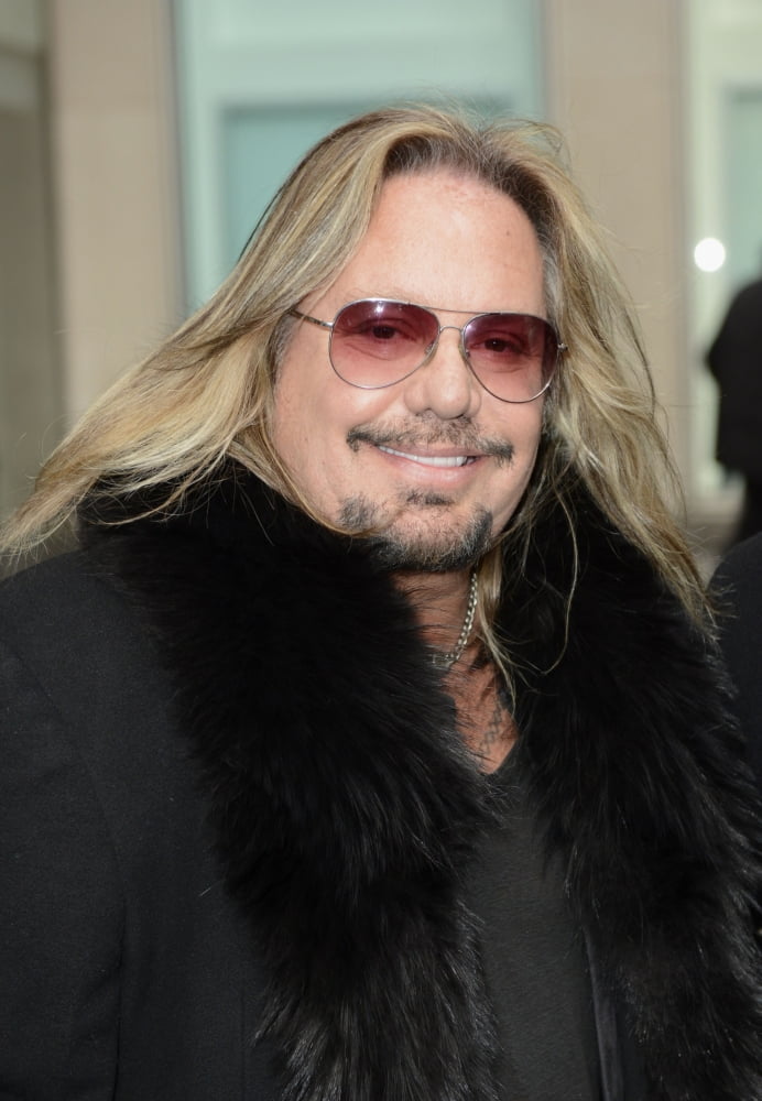 Vince Neil candid photo print from January 20, 2015 in New York.