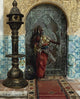 Nubian Guard Poster Print by Rudolf Ernst showcasing cultural elegance.