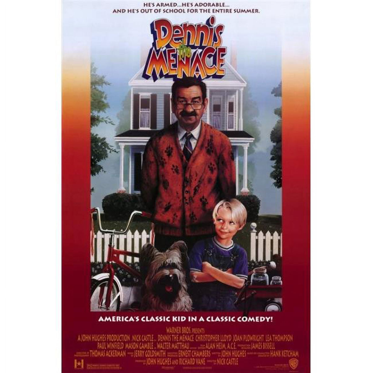 Dennis the Menace Movie Poster Print 27x40