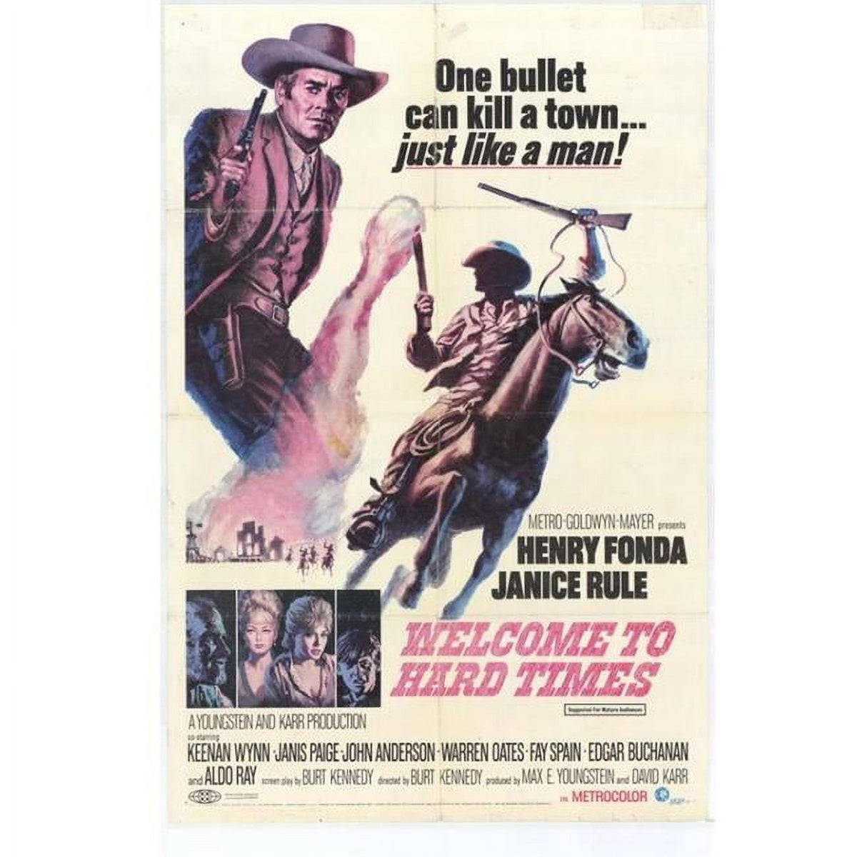 Welcome to Hard Times Movie Poster Print - 27x40
