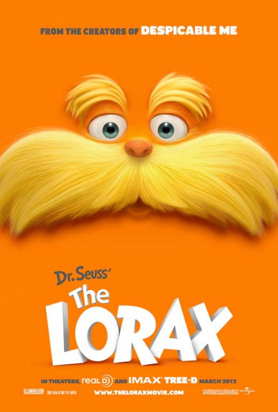 The Lorax Movie Poster Print - 11 x 17 inches