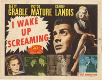 I Wake Up Screaming photo print showcasing classic cinema art.