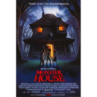 Monster House Movie Poster 11x17 print featuring vibrant animation art.