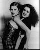 Black and white photo print of Nell Campbell and Patricia Quinn in The Rocky Horror Picture Show.