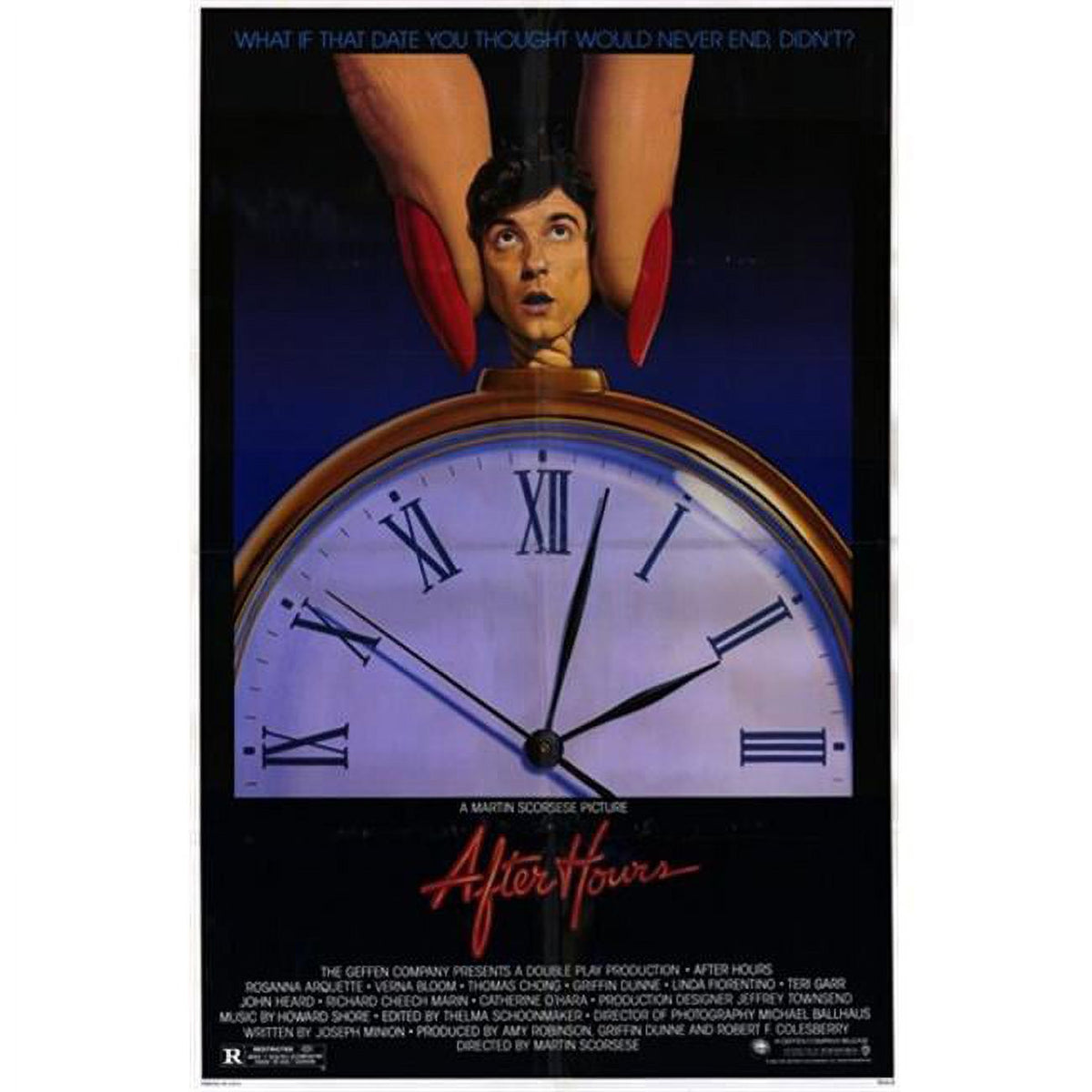 After Hours Movie Poster 11x17 print