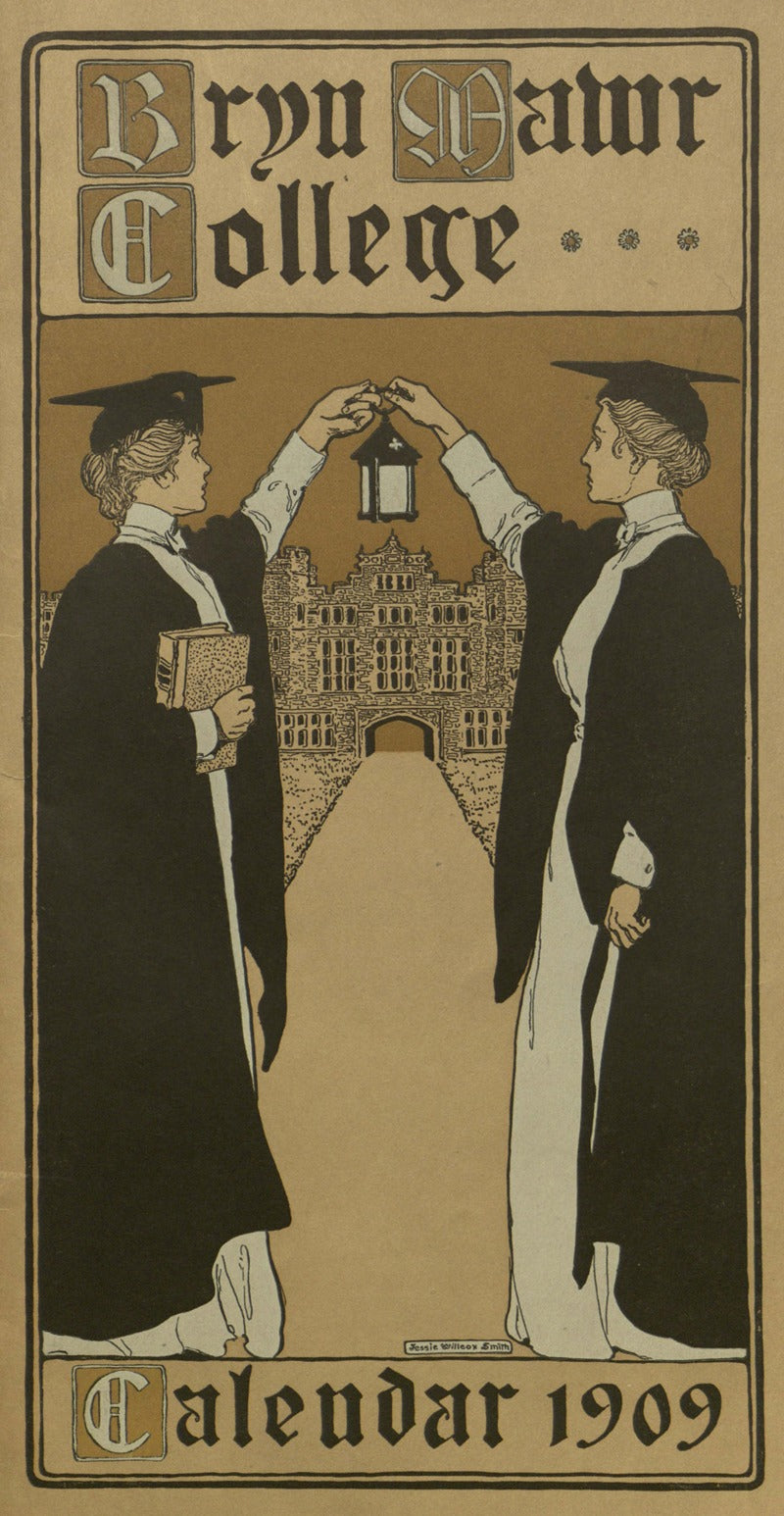 Bryn Mawr College 1909 Poster Print by Jessie Willcox Smith